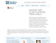 Tablet Screenshot of newdeltacap.com